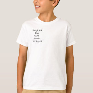 Camiseta Passear Todo o Dia (E Lanches a Noite!)
