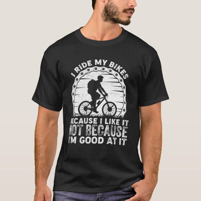 Camiseta Passei a bicicleta porque gosto não porque sou G (Frente)