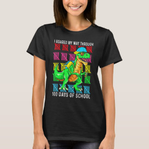 Camiseta Passei Pela Minha Estrada Por 100 Dias De Escola D