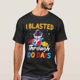Camiseta Passei Por 100 Dias - 100º Dia Da Escola