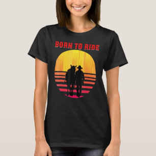 Camiseta Passeio a Cavalo Amor E Montar Cavalos Corrida de