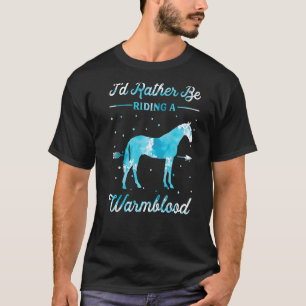 Camiseta Passeio a Cavalo Eu Preferiria Estar Montando Um W