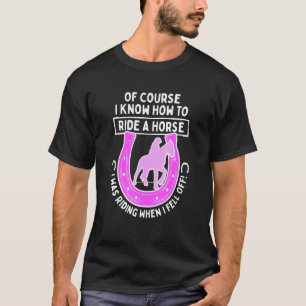 Camiseta Passeio a Cavalo Para Equestre Como Cavalgar Um Ca