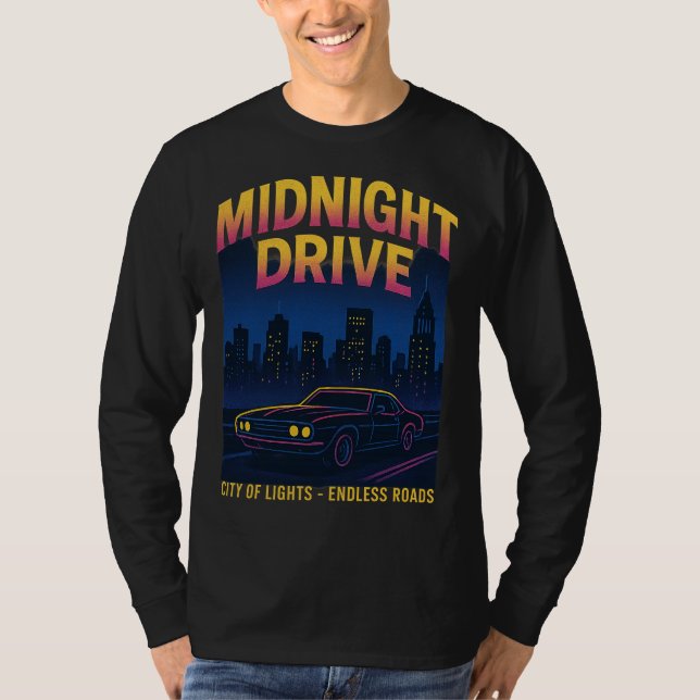 Camiseta Passeio à Meia-Noite (Frente)