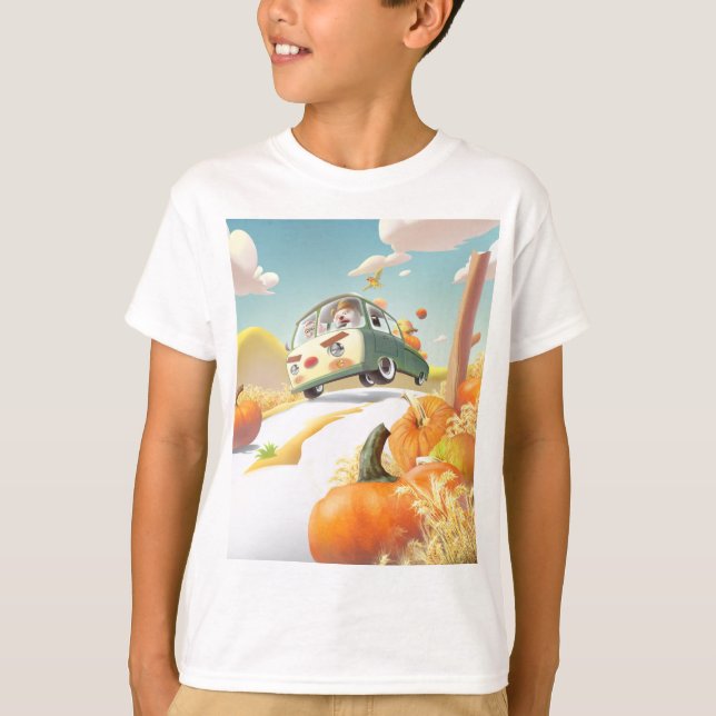 Camiseta Passeio de Abóbora (Frente)