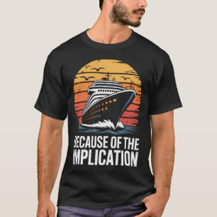 Camiseta Passeio de Barco Divertido de Cruzeiro