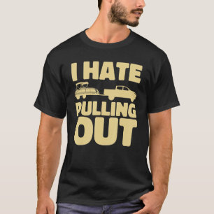 Camiseta Passeio de barco Odeio tirar o barco pontão
