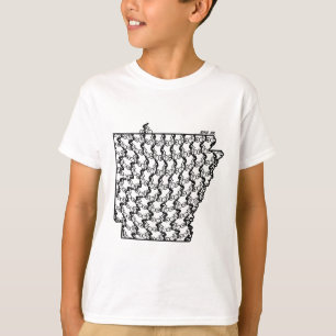 Camiseta Passeio de Bicicleta Antiga Ciclismo Arkansas Bici