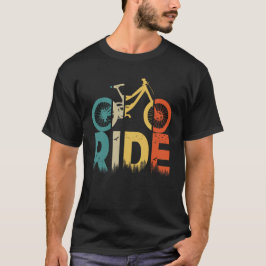 Camiseta Passeio de Bicicleta Antiga Ciclista Ciclista Cicl