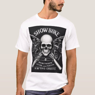 Camiseta Passeio de bicicleta em estilo ou energia do pedal