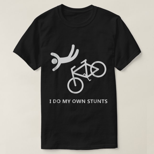 Camiseta Passeio de bicicleta - Eu faço minhas próprias acr (Frente do Design)