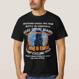 CAMISETA PASSEIO DE BICICLETA TRMP NO CANAL C & O 2037