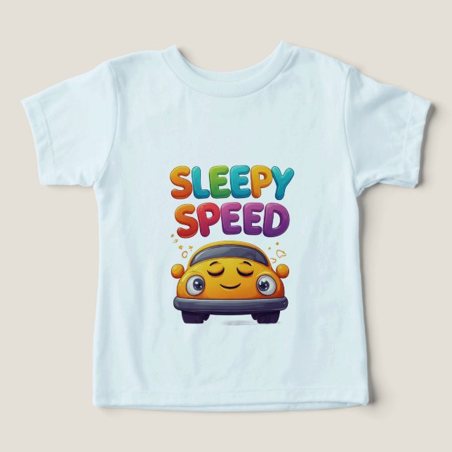 Camiseta Passeio de Carro Divertido Cores para Crianças 🚗 (Design frontal)