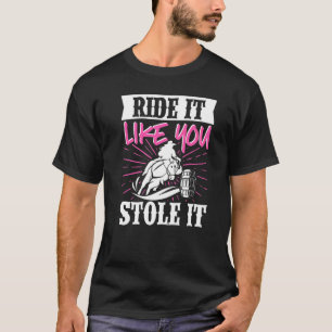 Camiseta Passeio de Corredor de Barril Monte-o Como Se Você