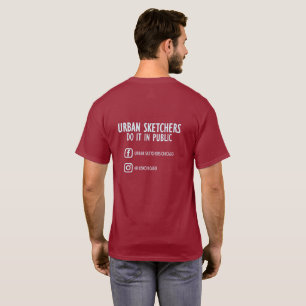 Camiseta Passeio de desenho Usk Chicago Outono 2026