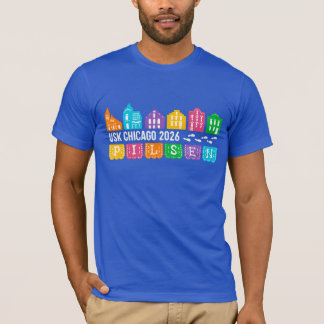 Camiseta Passeio de desenho Usk Chicago Primavera 2026