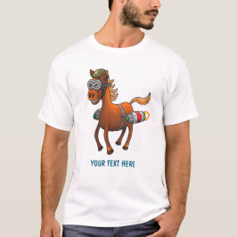 Camiseta Passeio de Foguete do Pônei