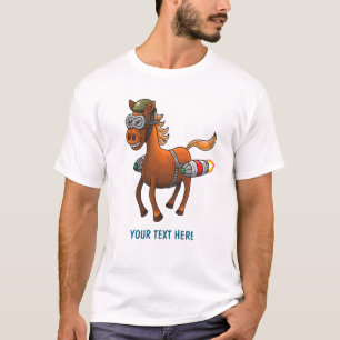 Camiseta Passeio de Foguete do Pônei