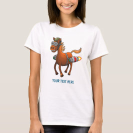 Camiseta Passeio de Foguete do Pônei