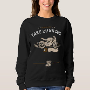 Camiseta Passeio de motoqueiro rápido correr riscos Motocic