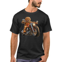 Passeio de Natal de Motocicleta de Gingerbread Bik