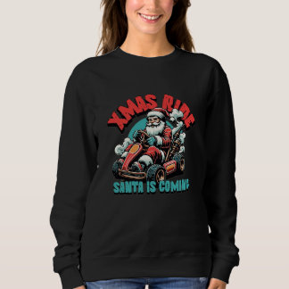 Camiseta Passeio de Natal: Papai Noel está chegando'