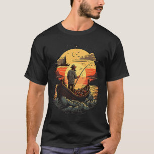 Camiseta Passeio de Pesca de Água Salgada Pescador Pescando