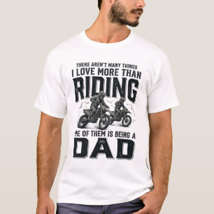 Camiseta Passeio do Papai Desenho de Citação de Motocross d