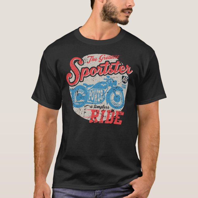Camiseta Passeio do poder de Sportster (Frente)