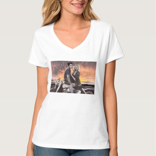 Camiseta Passeio do por do sol (Frente)
