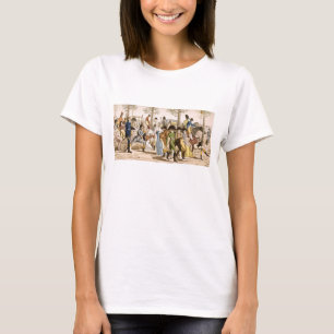 Camiseta Passeio em Longchamps, 1802 (gravura)