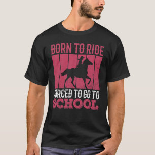 Camiseta Passeio Forçado Para Ir à Escola Proprietários de