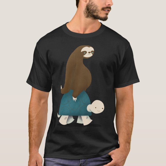 Camiseta Passeio lento retrô (Frente)