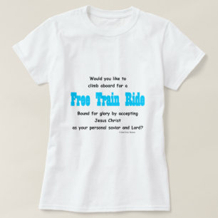 Camiseta passeio livre do trem