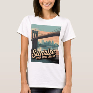 Camiseta Passeio Matinal na Ponte de Brooklyn