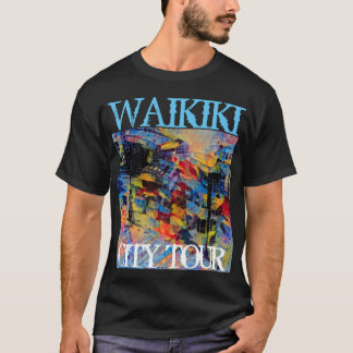CAMISETA PASSEIO PELA CIDADE DE WAIKIKI