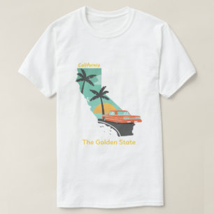 Camiseta Passeio pelo Estado Dourado da Califórnia