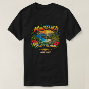Camiseta Passeio Personalizado Mandalika pela Ilha