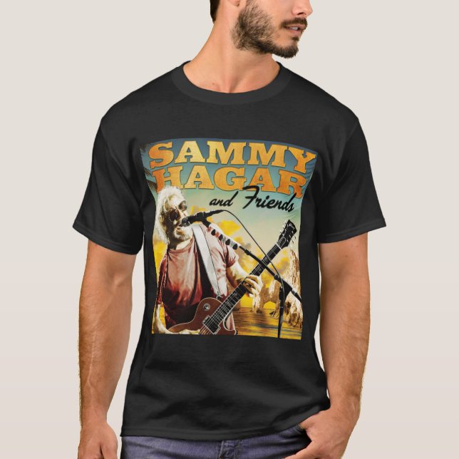 Camiseta Passeio por Masmei waboritas Sammy Hagar (Frente)