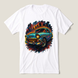 Camiseta Passeio Retro Estilo Urbano