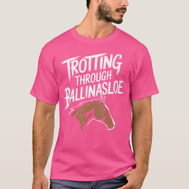 Camiseta Passeios a Cavalo em Ballinasloe (Frente)
