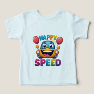 Camiseta 🌈 Passeios Coloridos Para Crianças Felizes 🚗