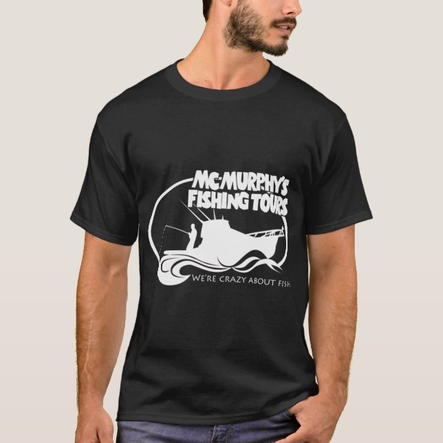 Camiseta Passeios de Pesca do McMurphy (Frente)