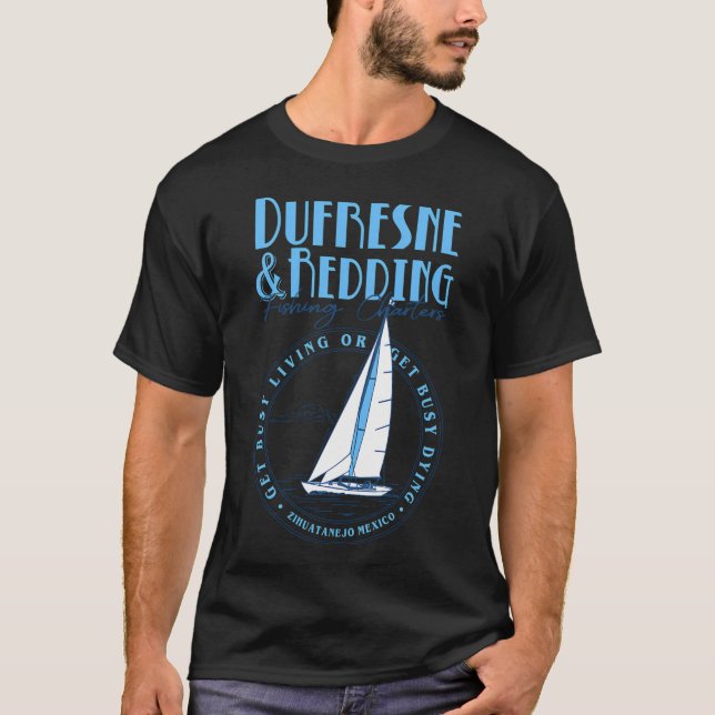 Camiseta Passeios de Pesca Dufresne e Redding (Frente)