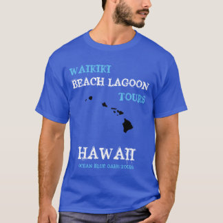 CAMISETA PASSEIOS PELA LAGOA DA PRAIA DE WAIKIKI