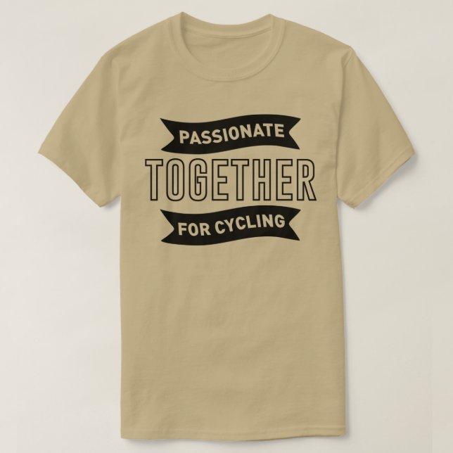 Camiseta Passionato Junto Para Ciclismo Bicicleta B (Frente do Design)