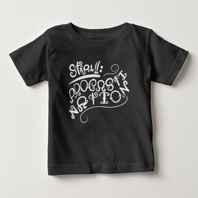 Camiseta Passo 1: Procrastinação (Frente)