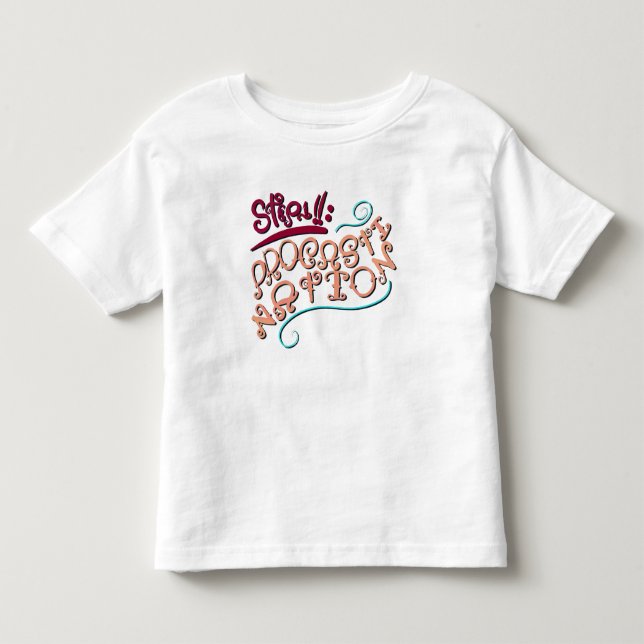 Camiseta Passo 1: Procrastinação (Frente)