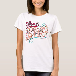 Camiseta Passo 1: Procrastinação
