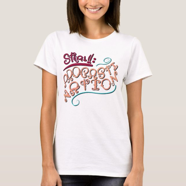 Camiseta Passo 1: Procrastinação (Frente)